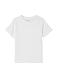 T-shirt uni garçon VERTBAUDET T-Shirt uni Basics garçon Manches Courtes Blanc 2A