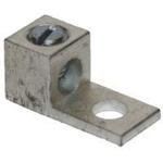 Ilsco TA-6-S Mechanical Lug, 1-Hole, Aluminum, (1) 14-4 AWG CU/AL, 1/4" Stud Size- Pack of 10
