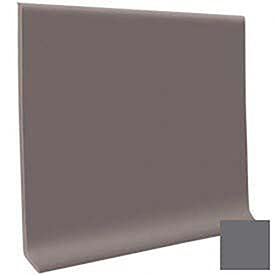 Roppe Vinyl Cove Base 4"X1/8"X48" - Charcoal