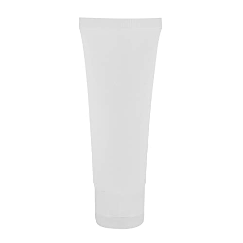 VENOAL 50 recipientes vacíos de plástico transparente esmerilado de 50 ml para emulsión de loción cosmética