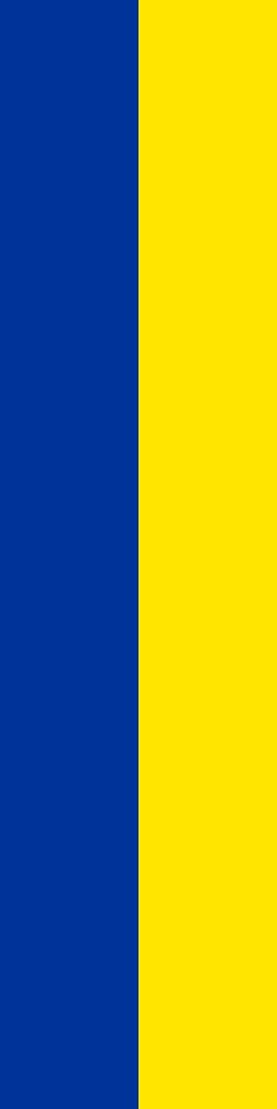 Drapeau Medium Triesenberg vertical 0.96m² anti-enroulement pour mât
