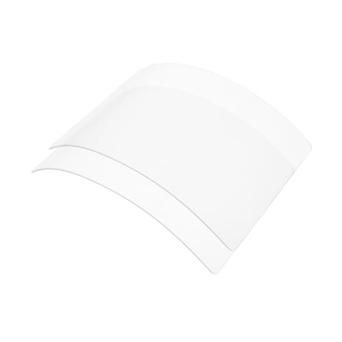 Cabilock Replacement Sandblasting Lens for Hard Hat 2 Pack Sanding Mask Visor Scratch-resistant Lens