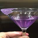 Miniatura 6 de Snowy River Purple Cocktail Sugar - Rimmer de cóctel morado de color natural certificado Kosher (botella de 2 onzas, cristal mediano)