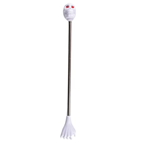 Btgghytr 2 in 1 Novelty Hand Massager Beating Skeleton Massage Stick for Creative Halloween Decorations for Office