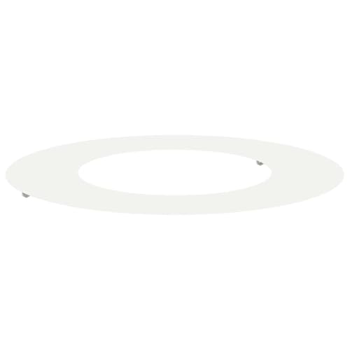 Anneau d'arbre acier blanc Ø 40/70 cm résistant aux intempéries