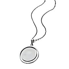 Collier 925 LXGGUC pour femmes et hommes chaîne ras du cou en argent au design minimaliste