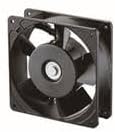11938MB-A1M-AA-00, AC Axial Fan, 119x38mm, 115VAC, 95CFM, Flange Mount, 2 Quick Connect Terminal