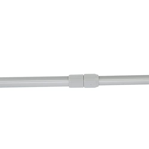WNSC Haste de piscina telescópica, poste de piscina ajustável de alumínio resistente 61 cm, tamanho