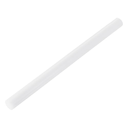 Image of MECCANIXITY ABS Plastic Rod Round Solid Bar 20 mm x 300mm White for DIY Model Material, Architectural Model Making, DIY Sand Table, Pack of 1