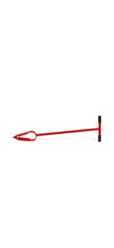 Image of Post Hole Hand Burma Borer Auger | Tool 4 Inch Manual Soil Drill for Planting Trees Fence Posts Gardening Digging Tool Durable Easy Use