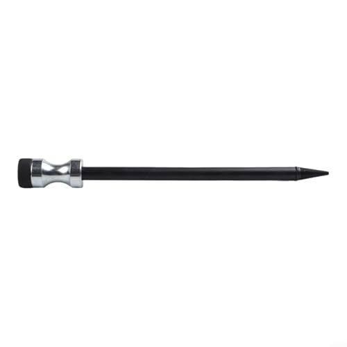 Advokingtap Extractor de sello de inyector con punta de rosca cónica para extracción de arandelas de cobre combustible, diseño de martillo deslizante para taller de reparación de automóviles, metal
