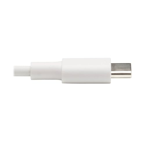 Cable Lightning a USB-C Eaton Blanco de 0.9 Metros para Carga de iPhone M102-003-WH 3