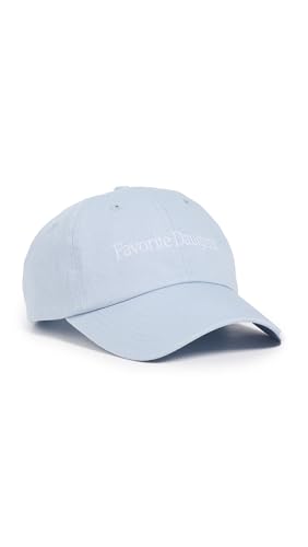 Favorite Daughter Womens Classic Logo Baseball Hat Blue/White One Size