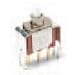 U811J83Z3GE22, Switch Push Button ON Mom SPDT Flush Square Button 1A 120VAC 28VDC 0.4VA Momentary Contact Quick Connect Panel Mount Bulk (5 Items)