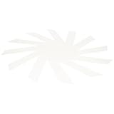 Toyvian Spiralform aus Kunststoff für Korbgeflecht Mittlere Größe 12 Zoll Stabile Selbstgemacht Korbflecht Schablone zum Manuellen Zuschneiden und Flechten