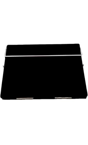 Image of Acrylic Table Top Elevator Writing Desk Standard 7mm Thickness -Black Smoke Color with Height Adjustable 15x12 Inch