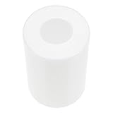 NAMOARLY Pantalla de Lámpara de Vidrio Transparente Tubo Recto Accesorio Repuesto para Dispositivo de Iluminación Cubierta Artesanal para Lámpara de Escritorio y Dormitorio