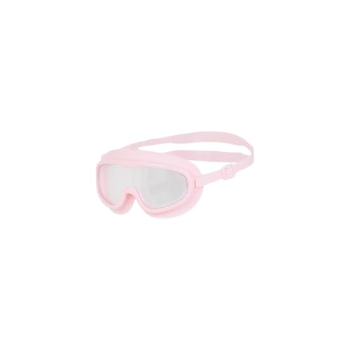 Image of AIRAVAT Macho swimming goggles for Kids Children Teens, polycarbonate goggles, Anti-Fog, Anti-UV, Wide View Swimming Goggles, Free size (Pink)