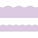 Fancy Land Lavender Bulletin Board Border Light Purple Scalloped Border Trim for Classroom 52ft One Roll