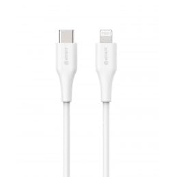 eSTUFF Infinite (GRS) USB-C to Lightning Cable MFI 2m White., IPLH-452, ES602201, MKQ42ZM/A, MLL8 (Lightning Cable MFI 2m White. PVC Free Recycled Plastic)