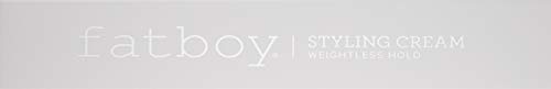 Fatboy Hair Styling Cream, Medium Flexible Hold for Thickening Hair, Crisp and Flexible Finish, All Hair Types, 3.4 Oz
