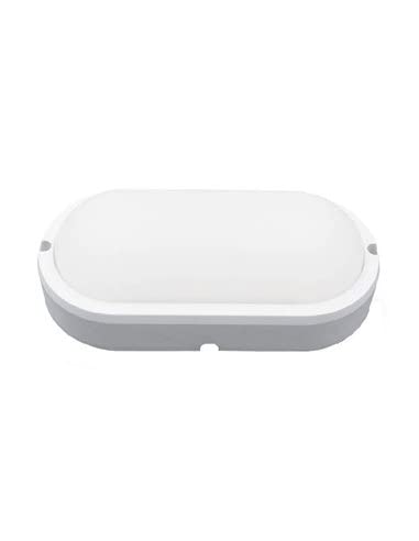 Aplique ovalado LED Mushie 12W 6500K IP65