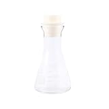 Fiole erlenmeyer avec bouchon - plus pratique à utiliser pour les étudiants à l'école lorsqu'ils font des expériences en cours de chimie, fiole graduée.