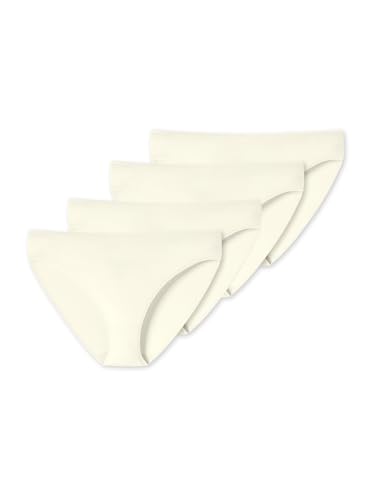 Slips pour femme Schiesser Uncover lot de 4 sous-vêtements noirs