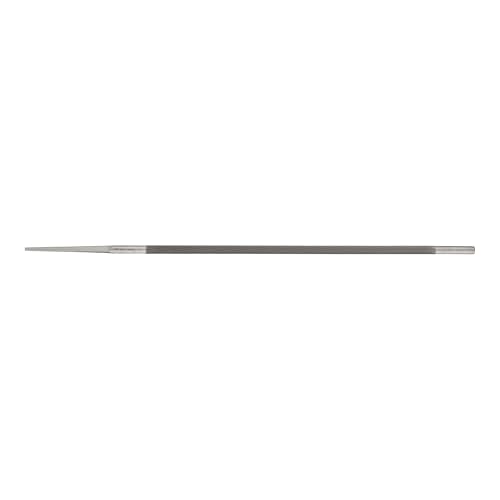 PFERD TOOLS Kettensägefeilen, 3 Stück, rund, 200mm x 4,8mm, Spiralhieb, Premium Line, in Kunststofftasche, 18600760 - für das manuelle Schärfen von Sägeketten