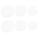 OSALADI Kokosfaser Vliesstoff Einlagen 6 Stück für Blumentöpfe in Hängeampeln Atmungsaktiv und für den Außeneinsatz