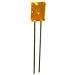 Standard LEDs - Through Hole 2mm x 5mm Amber (100 pieces)