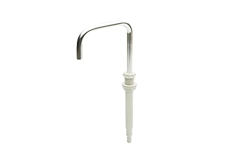 Whale FT1152 Telescopic Faucet, Telescopes from 1 3/8-In. to 5-in, Uses ½-in. Hose Connection, Chromed Brass and Plastic ,Black