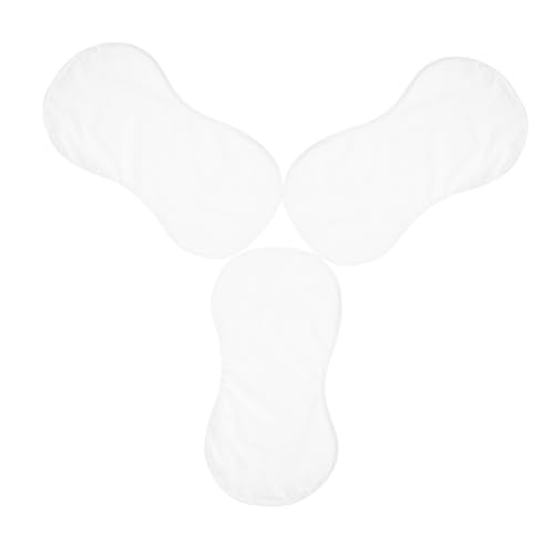 3 pcs Double Blank Burping Cloths for DIY Sublimation Heat Transfer Soft Absorbent Spit Up Towels for Boys and Comfortable Muslin Washcloths