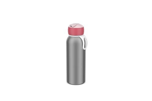Mepal - Botella térmica Flip-up Campus - Botellas aisladas para niños - Termo de acero inoxidable - Caliente 9 horas y 12 horas frío - Sin BPA - 350 ml - Rosa frío