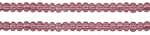 Czech Glass Seed Beads 13/0 (1.7mm Diameter) Transparent Amethyst Strung DIY Jewelry Making Beads - 500g Bulk Bag by Preciosa (Jablonex)