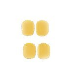 Ezprogear Ws2-4 10mm Tan Color Mini Windscreen for Mini Headset Microphone (4 Pcs)