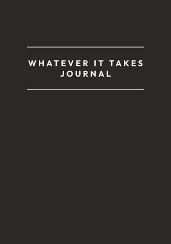 Image of Whatever It Takes Journal