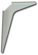 Workstation and Counter Support Brackets (5" x 8", Almond) (Pair)