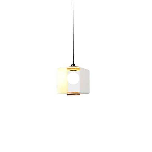 Suspension carrée bleue ZR98US : illuminez enfin votre table sans éblouir