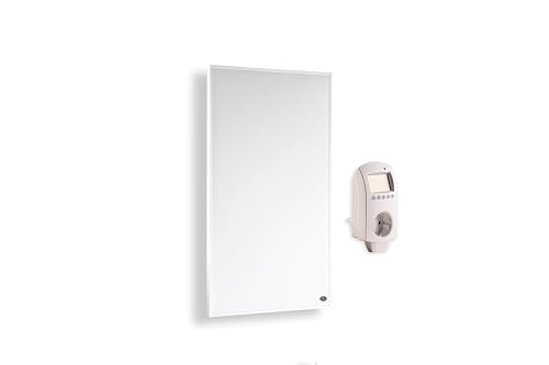 Könighaus Infrarotheizung - 450 Watt - 5 Jahren Garantie - Doppelter Überhitzungsschutz - inkl. Thermostat - Infrarot Wandheizung