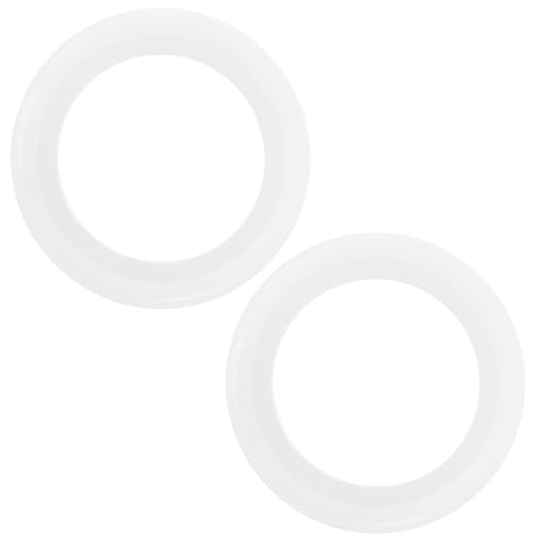 Angoily Anneaux de Trou en Silicone pour Parasol de Table de Patio Lot de 2 Pièces Transparentes Protège-Table Anti-Rayures et Anti-Vibration Accessoires pour Parasol d'Extérieur