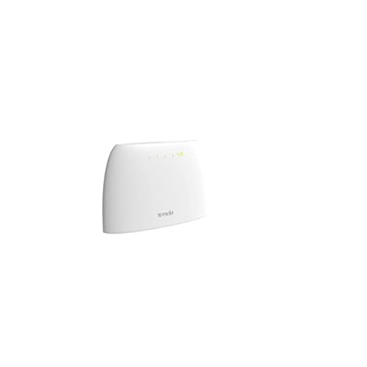 Tenda 4G03 4G LTE WLAN Router für SIM-Karten, 150Mbit/s im Download 2.4GHz 300 Mbit/s CAT4, Beamforming, Ethernet-LAN, Kein SIM-Lock, Plug & Play, IPV6,LAN/WAN-Port, Gast-Netzwerk