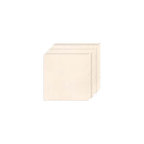10 PCS Beige Natural Cotton Embroidery Fabric Cloth (5.9 5.9 Inch)