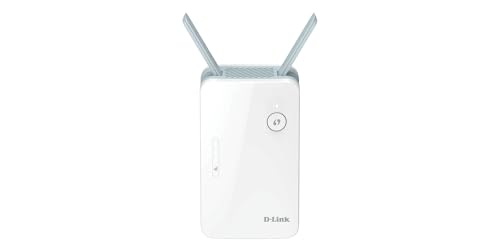 D-Link E15 Eagle PRO AI AX1500 Mesh Range Extender (Wi-Fi Booster, Repeater, Hotspot mit Gigabit Port, MU-MIMO, OFDMA, KI-gestĂĽtzt, Signalanzeige, Plug and Play, WPS, WPA3)