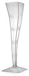 Wavetrends 5oz. Plástico Champagne 1pc. Vasos 8ct.