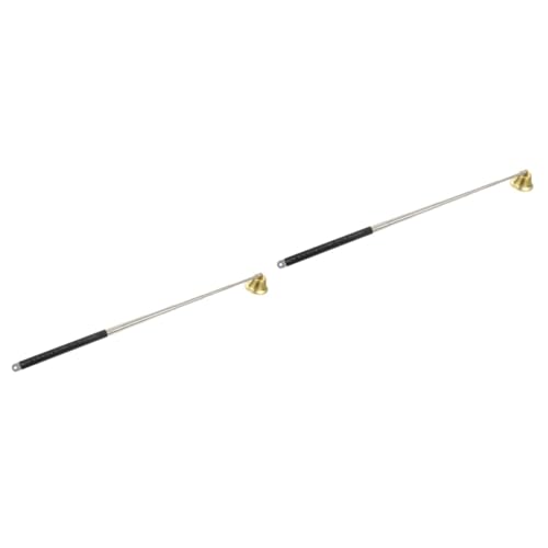 Ciieeo 2 Pcs Butter Lamp Fire Extinguisher Stainless Candle Accessory Antique Wick Trimmer Candle Lovers Candle Put off Tool Candle Accessories Holders Flame Ignition Stick Copper