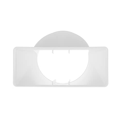 Vent Systems 220x90mm auf Ø150mm Rechteckiger Rohrverbinder für Rundrohr-Verbindung. Lüftungssystem, Heizen, Kühlen.