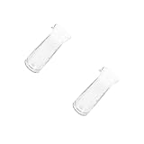 MAGICLULU 2 Stück Weinspender Wasserflasche Weinkaraffe Milchkännchen Tragbarer Dekanter Mini-krug Kleine Karaffe Acryl Transparent Wiederverwendbar