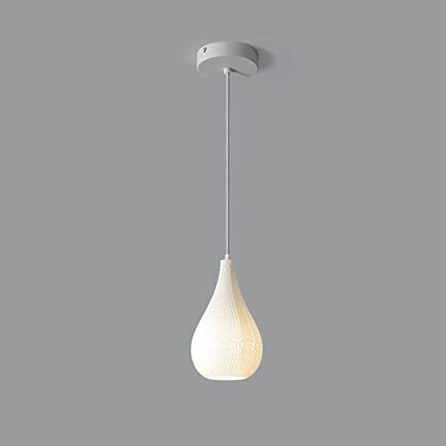 Suspension cuisine moderne petit plafonnier blanc 3 lumières