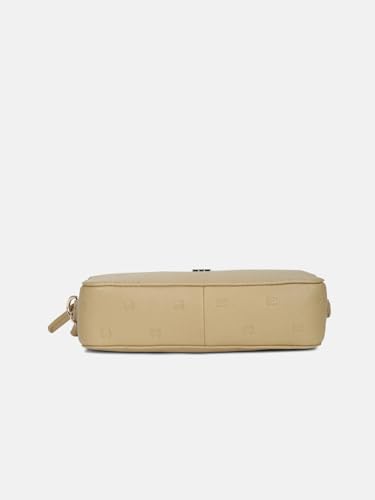 Image of Logo black polyurethane sling bag